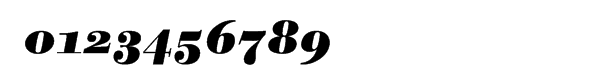 Bodoni Bold Italic OSF Font OTHER CHARS