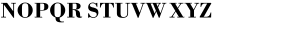 Bodoni Bold Font UPPERCASE