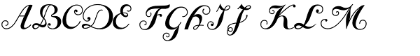 Bodoni Classic-Chancery Font UPPERCASE