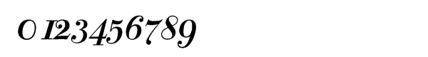 Bodoni Classic Text Bold Italic Font OTHER CHARS