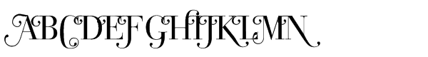 Bodoni Classics Roman Swash Font UPPERCASE