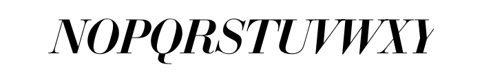 Bodoni SB Medium Italic OT Font UPPERCASE