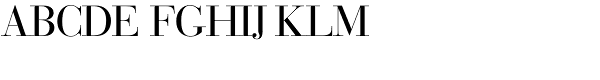 Bodoni SH-Roman Font UPPERCASE