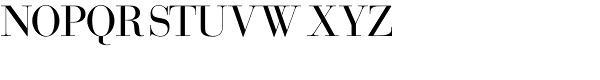 Bodoni SH-Roman Font UPPERCASE