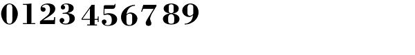 Bodoni Std-Bold Font OTHER CHARS