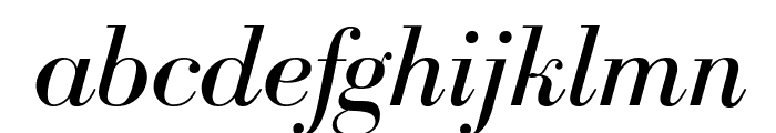 BodoniFLF-Italic Font LOWERCASE
