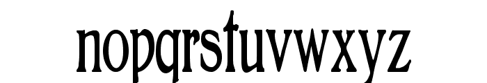 BoltonElongated Font LOWERCASE