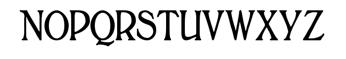 BoltonTitlingElongated Font LOWERCASE