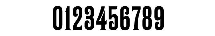 BomberNumbers Font OTHER CHARS