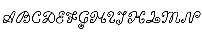 Bonbon-Regular Font UPPERCASE