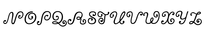 Bonbon-Regular Font UPPERCASE