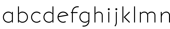 BonvenoCF-Light Font LOWERCASE