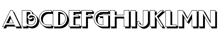 Boogie Nights ShadowNF Font LOWERCASE