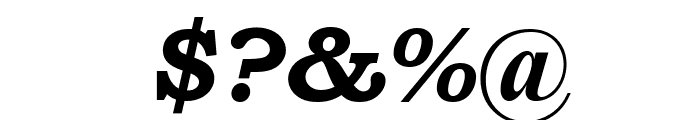 Bookman Old Styleâ„¢ Bold Italic Font OTHER CHARS