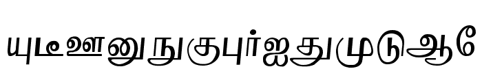 Boopalam Regular Font UPPERCASE