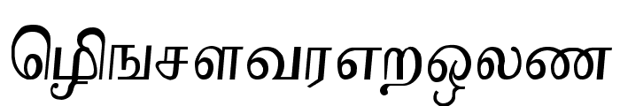 Boopalam Regular Font LOWERCASE