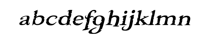 Booter - Five Five Font LOWERCASE