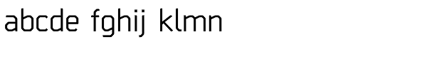 Borda Medium Font LOWERCASE