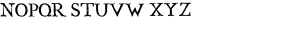 Boswell Bold Font UPPERCASE