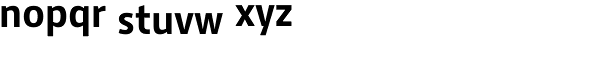 Botanika Std-Semibold Font LOWERCASE