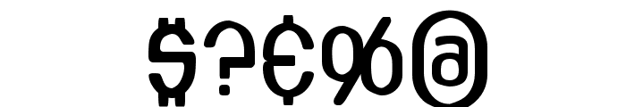 Bottix Font OTHER CHARS
