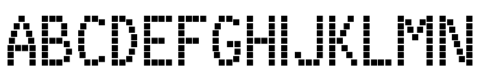BoxOnBox Normal Font UPPERCASE