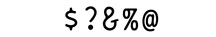 BPtypewrite Font OTHER CHARS