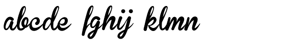 Brannboll Fet Font LOWERCASE