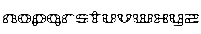 Brass Knuckle BRK Font LOWERCASE