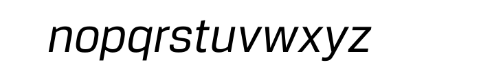 Breuer Text Regular Italic Font LOWERCASE