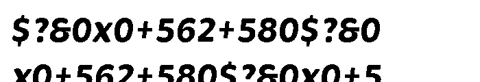 brevia bold italic font