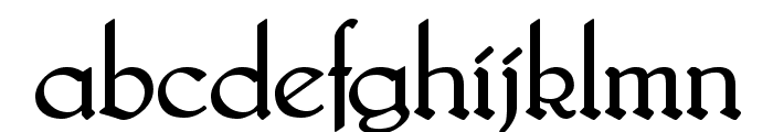 Bridgnorth Font LOWERCASE