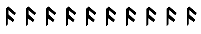 Britannian Runes Font OTHER CHARS