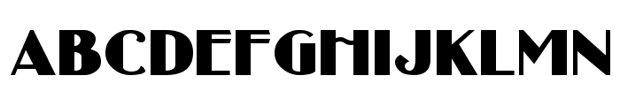 Broadbay Normal Font UPPERCASE