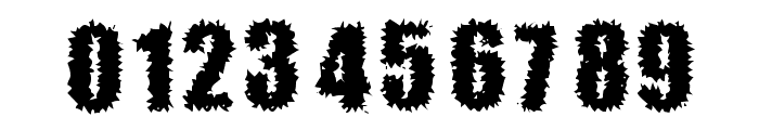 Brocaine Decade Font OTHER CHARS