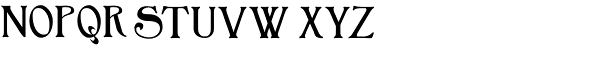 Bromwich Small Caps Font LOWERCASE