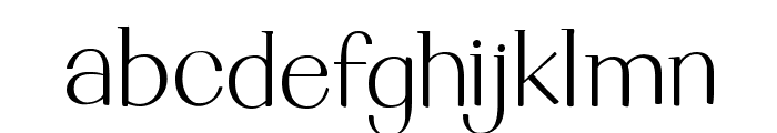 Brook Flair Regular Font LOWERCASE