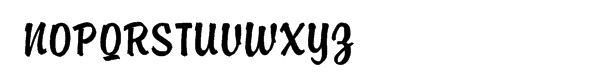 Brophy Script Font UPPERCASE