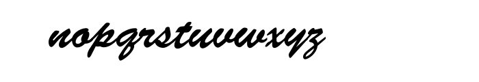 Brush Script Std Font LOWERCASE