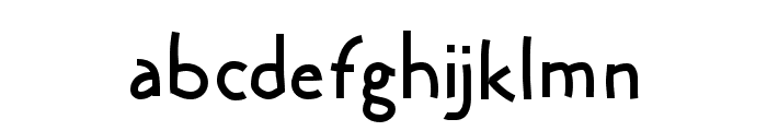 BrushPenMK-Medium Font LOWERCASE