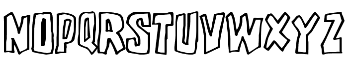 Brutality Font LOWERCASE