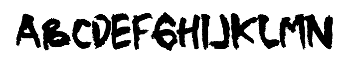 Brushello Typeface Sample