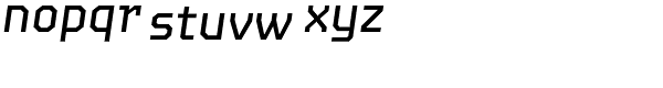 BsMandrax Italic Font LOWERCASE