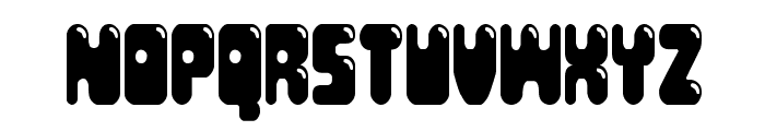 Bubble Butt Condensed Font LOWERCASE