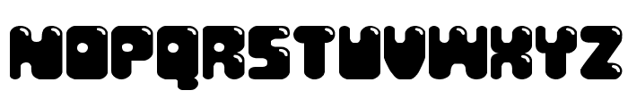 Bubble Butt Expanded Font LOWERCASE