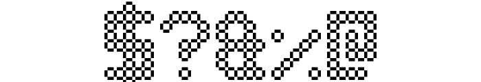 Bubble Pixel-7 Font OTHER CHARS