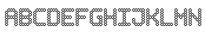 Bubble Pixel-7 Font LOWERCASE