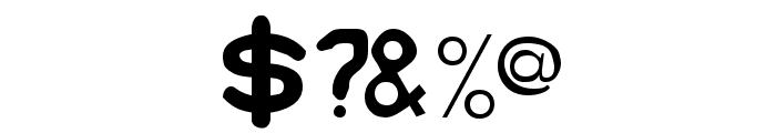 Bubble Regular Font OTHER CHARS