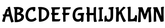 BubblegumSans-Regular Font UPPERCASE