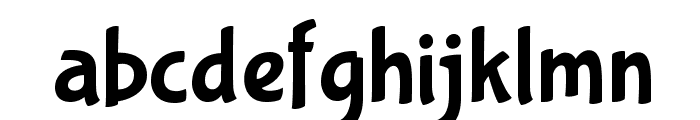 BubblegumSans-Regular Font LOWERCASE